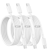 QOQHO 3-Pack 6FT USB-C to USB-C Charging Cable, 60W PD Fast Charging Type C Cord for iPhone 17/16...