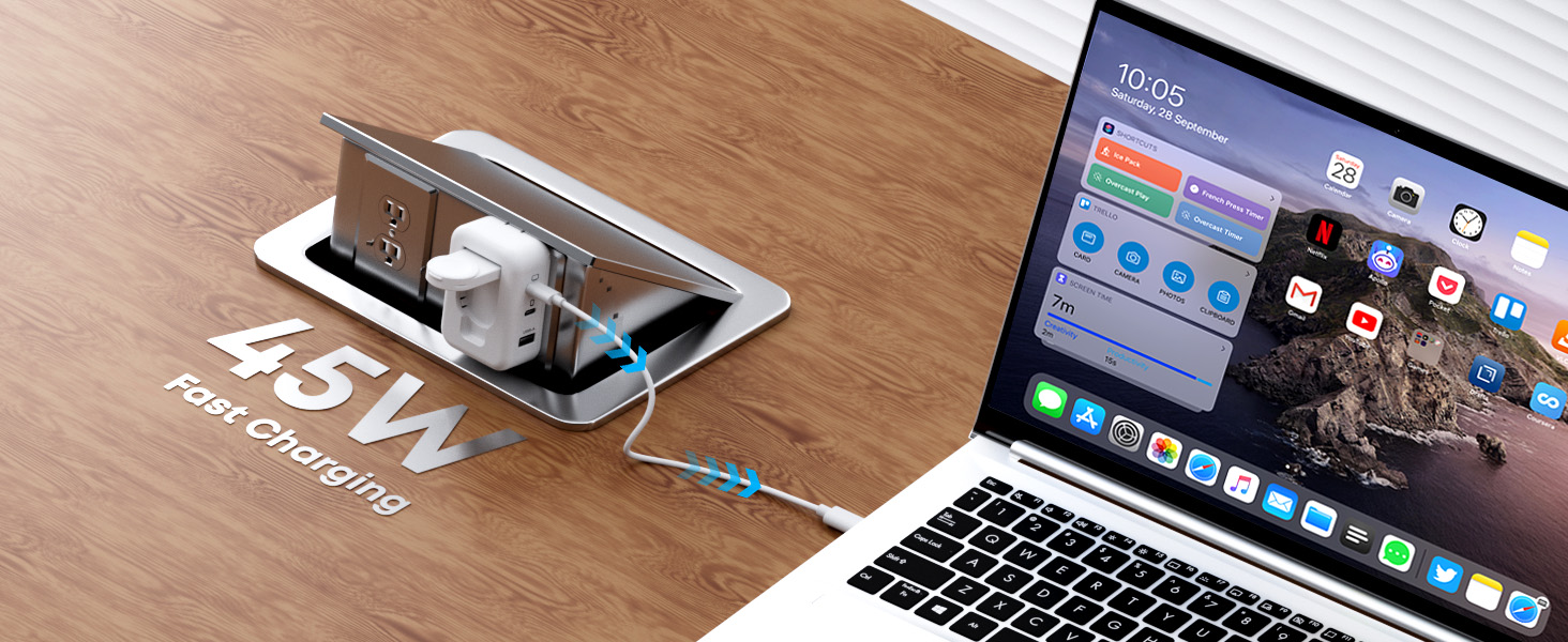 45W Fast Charging