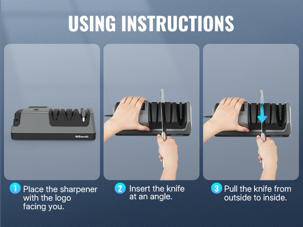 H01KS06 Electric Knife Sharpener