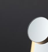 LED Desk Mirror with Magnifier