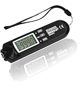 allsun Digital Paint Thickness Tester Car Paint Depth Gauge Meter UM/mil,0-2000UM Range Auto Powe...