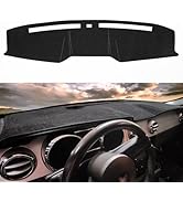 SKYLOTEC Dashboard Mats Dash Covers Pad Compatible with Ford Mustang 2005 2006 2007 2008 2009 Das...