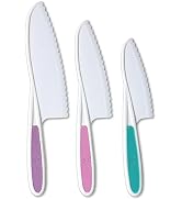 Tovla Jr. Knives for Kids 3-Piece Kitchen Baking Knife Set: Children's Cooking Knives in 3 Sizes ...