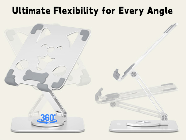 tablet-stand-compatible-ergonomic-stand-portable-adjustable-foldable-cute-dog-design