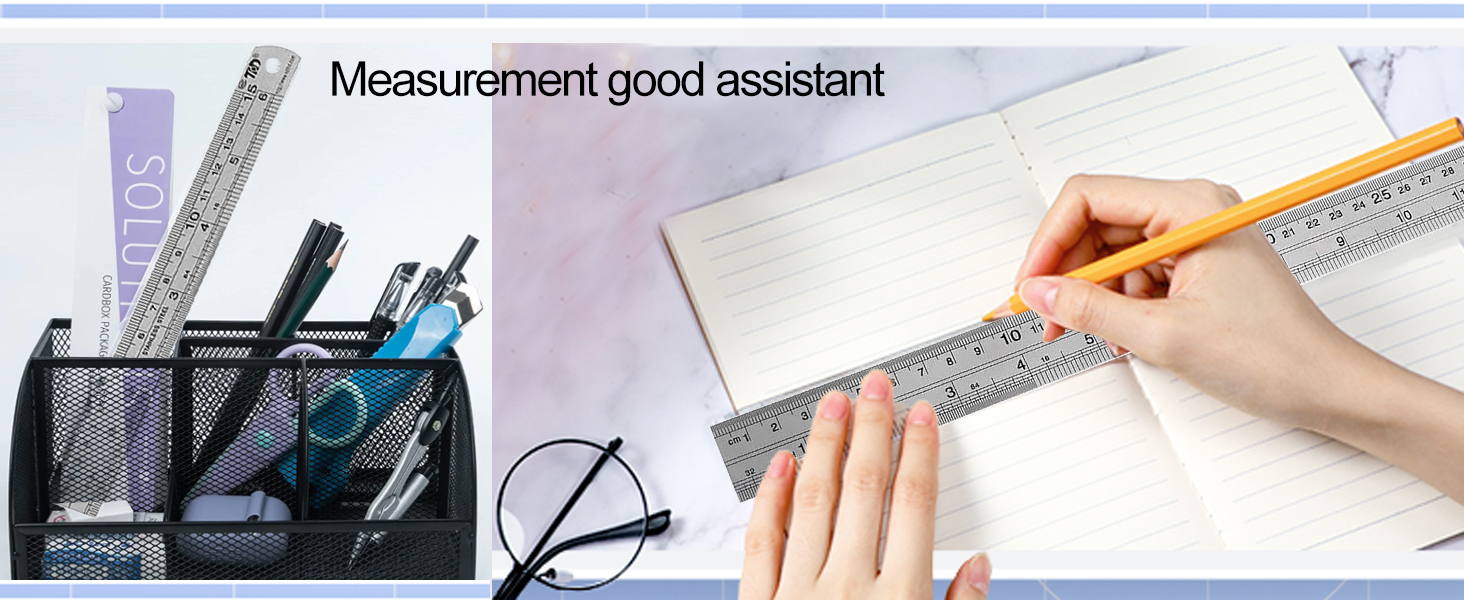 Metal ruler