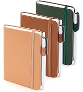 feela Pocket Notebook Journals, Mini Cute Small Hardcover College Ruled Notepad Office School Sup...