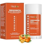 Persimmon Deodorant – All-Natural Whole Body Deodorant for Women and Men – Japanese Persimmon Ext...