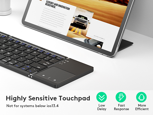 Sensitive touchpad