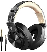 OneOdio A70 Bluetooth Over Ear Headphones,Studio Headphones with Shareport Foldable, Wired and Wi...