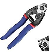 WORKPRO Cable Cutter, 7-1/2 Inch Heavy Duty Wire Rope Cutter, Chrome Vanadium Steel Jaw, For Hard...