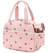 Lunch Box Lunch Bag Insulated Lunchbox Cute Reusable Lunch Tote bags for School Work Picnic for K...