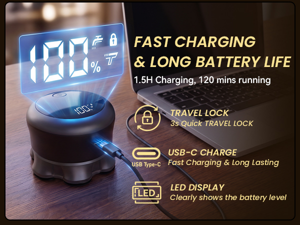 FAST CHARGING& LONG BATTERY LIFE