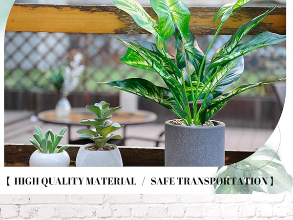 artificial potted plants
