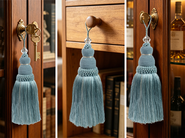 chinoiserie decor tassels for keychain making tassle tassles mini tassels for crafts