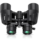 6-16x40 HD Zoom Binoculars for Adults High Powered Large View BAK4 Prism Waterproof Clear Low Lig...