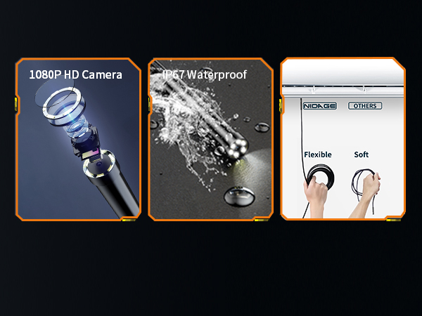 snake camera with light for iphone android
