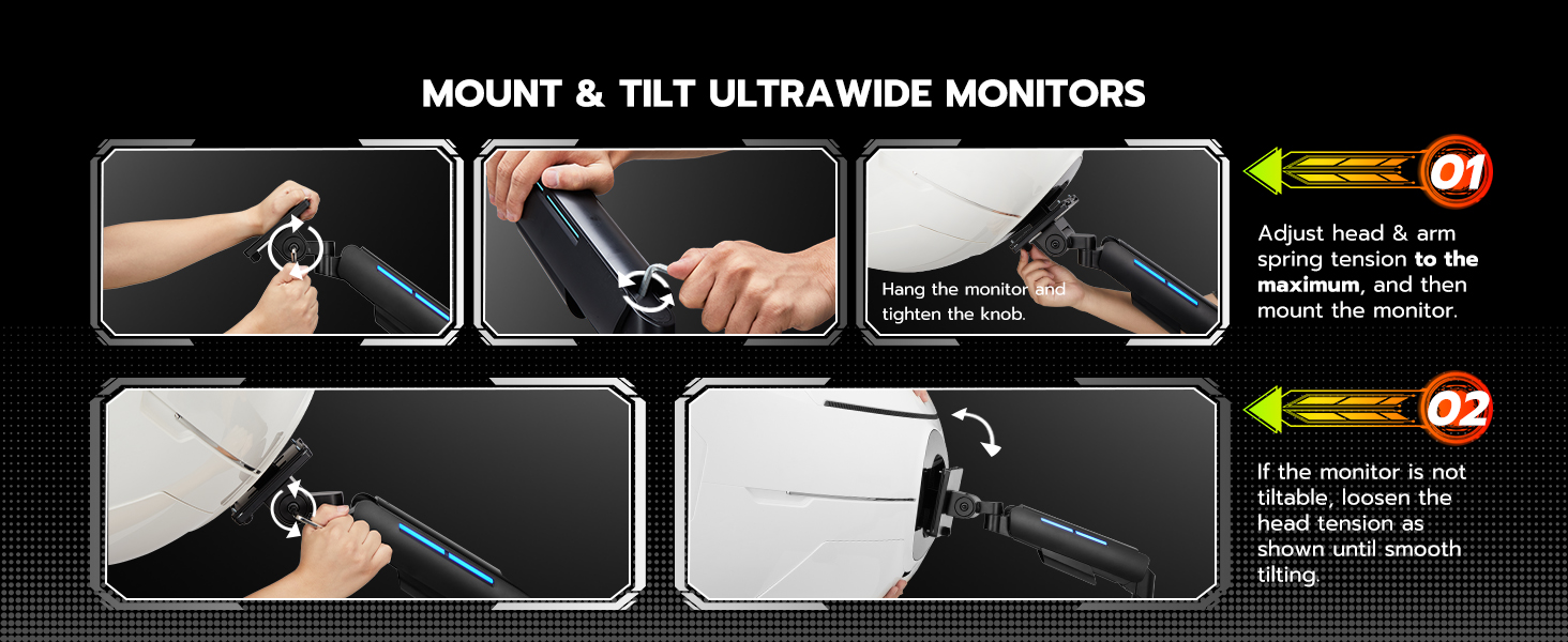 monitor desk mount
