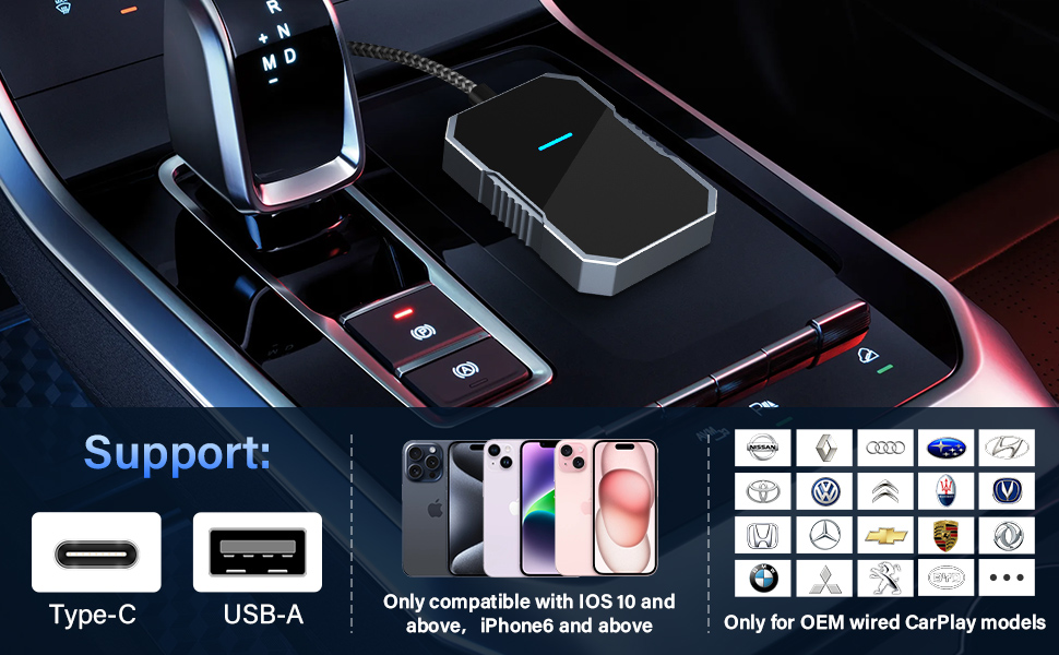 apple car play wireless adapter