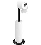 TACGEA Toilet Paper Holder Stand, Bathroom Toilet Paper Roll Holder Stainless Steel Free Standing...