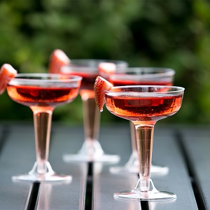 champagne glasses
