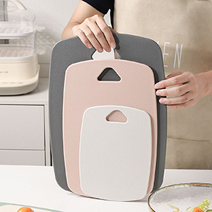 Cutting Boards for Kitchen,Plastic Cutting Board Set of 3
