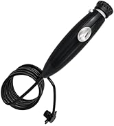 Black Handle Hose Replacement, Compatible with Waterpik WP-100 WP-660 WP-462 – 3FT Flexible Water...