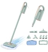 Newbealer Steam Mop & Detachable Handheld Cleaner, 250ml 1200W Powerful Floor Steamer, 3 Adjustab...