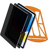 apiker 2 Pack Privacy Screen Protector for iPad A16 11th/10th Generation | 9H Anti-Spy Tempered G...