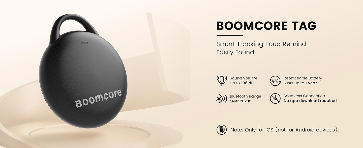 Boomcore Tracker Tags 4-Pack