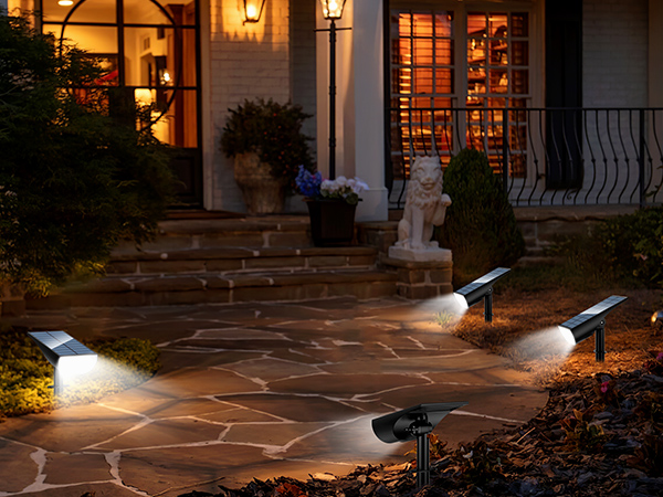 solar spotlights outdoor