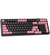 AUSDOM 98Pro Wireless Mechanical Keyboard, Tri-Mode BT/2.4GHz/USB-C Hot Swappable Custom Gaming K...