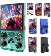 GAMINJA Handheld Game Console, 4" IPS Screen Retro Gaming Console,Support Download Massive Games ...