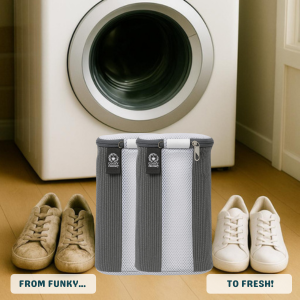 clean shoes washing machine bag sneakers vans