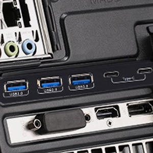 USB-A(3) Type-C(2) USB 3.0