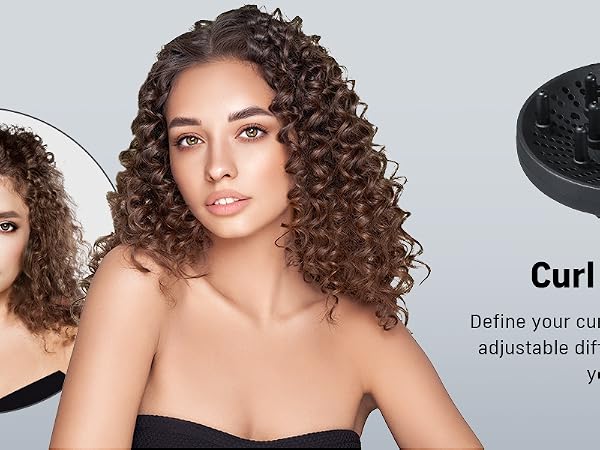 Hair Dryer with Diffuser