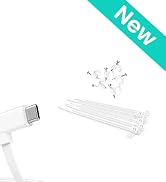 Itramax Flat USB C Cable 20FT/6M,2Pack Right Angle USB A to Type C Extension Charger Cord for Sec...