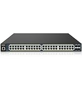 EnGenius 48 Gigabit 802.3at/af PoE+ Port Layer 2 Managed Switch, 4 SFP Ports, 410W PoE Budget wit...