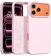BENTOBEN Magnetic for iPhone 17 Pro Case 6.9", Compatible with Magsafe, Silky Liquid Silicone, Sl...