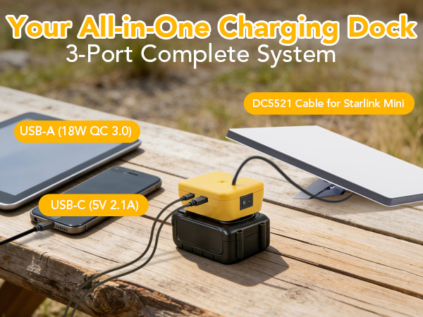 starlink mini battery adapter