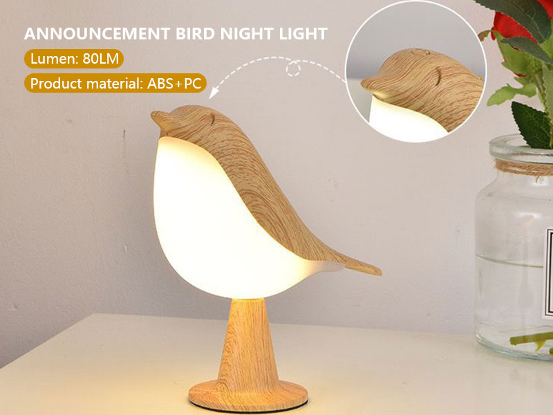 Bird night lamp