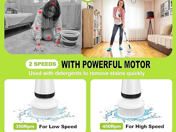 Electric Spin Scrubber