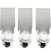 3Pcs Silver Stainless Steel Strawberry Huller Fruit Stem Remover Home Kitchen Tools for Cherry To...