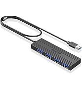 SmartQ USB Hub: USB Distributor for Laptops, Multi-Port USB 3.0 Hub, Multiple USB Port Expander, ...