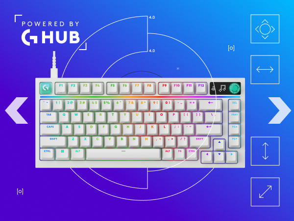 a white keyboard