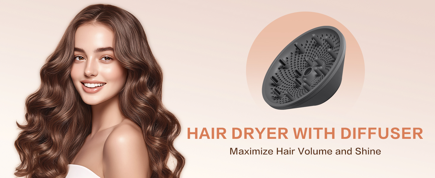 hair dryer with diffuser