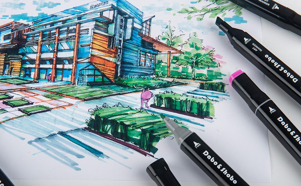 Alcohol Marker Pens