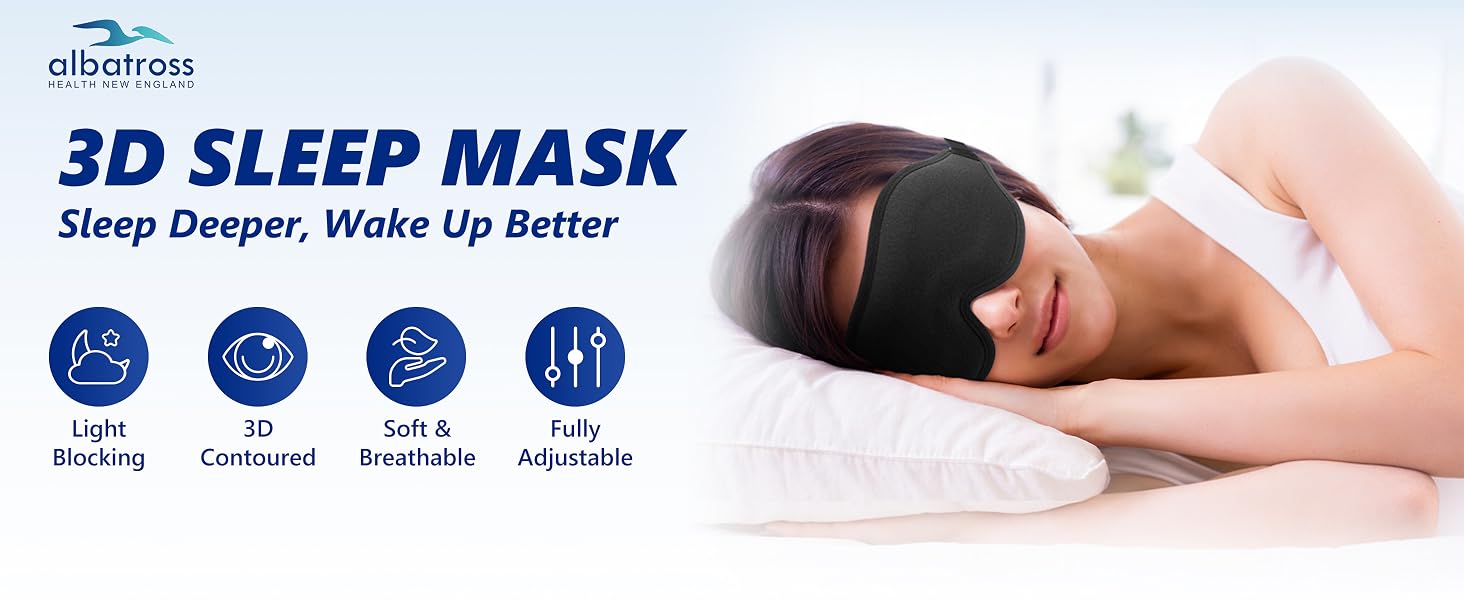 3D sleep mask