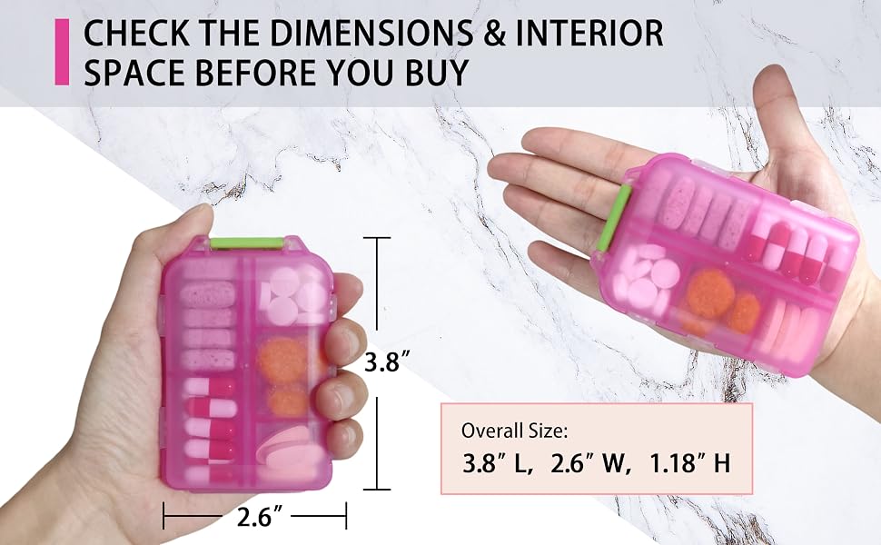 Check the dimensions & interior space before you buy