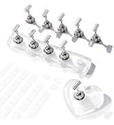 BQAN Stand for Press Ons Acrylic Nail Holder for Painting, Practice Tools With Reusable Display C...