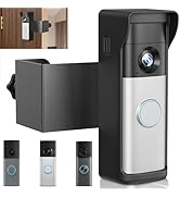 Anti-Theft Doorbell Mount Compatible with Ring Newest 2026 Battery Doorbell/Plus/Pro, No Drill Wi...